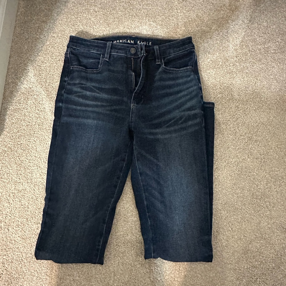 Super high rise jegging size 6 LONG